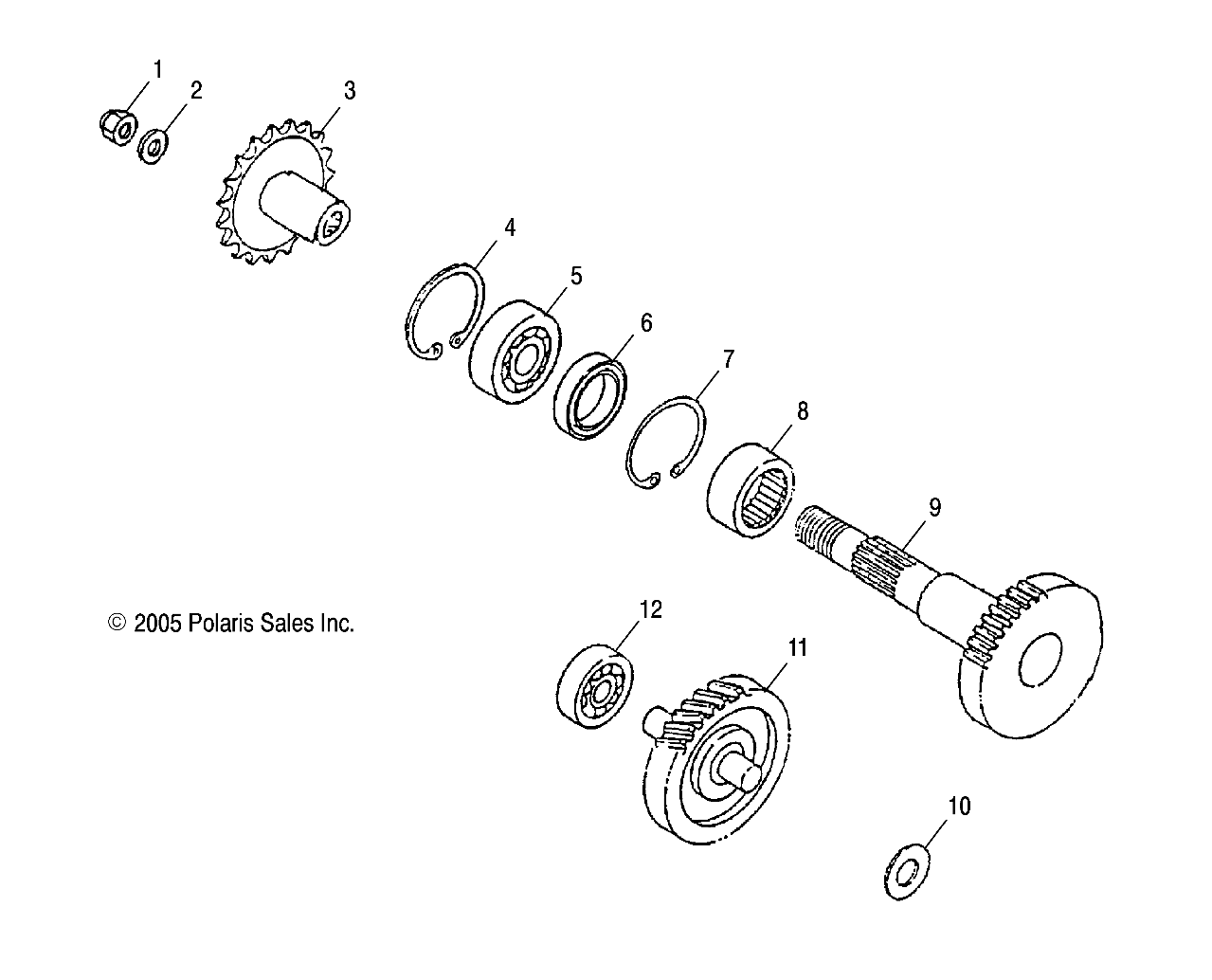 DRIVE SHAFT - A01EA09CA (4999202359920235A13)