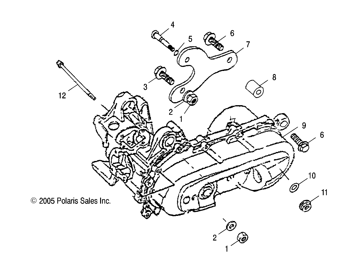 ENGINE BRACKET - A05KA05CA (4999202359920235A14)