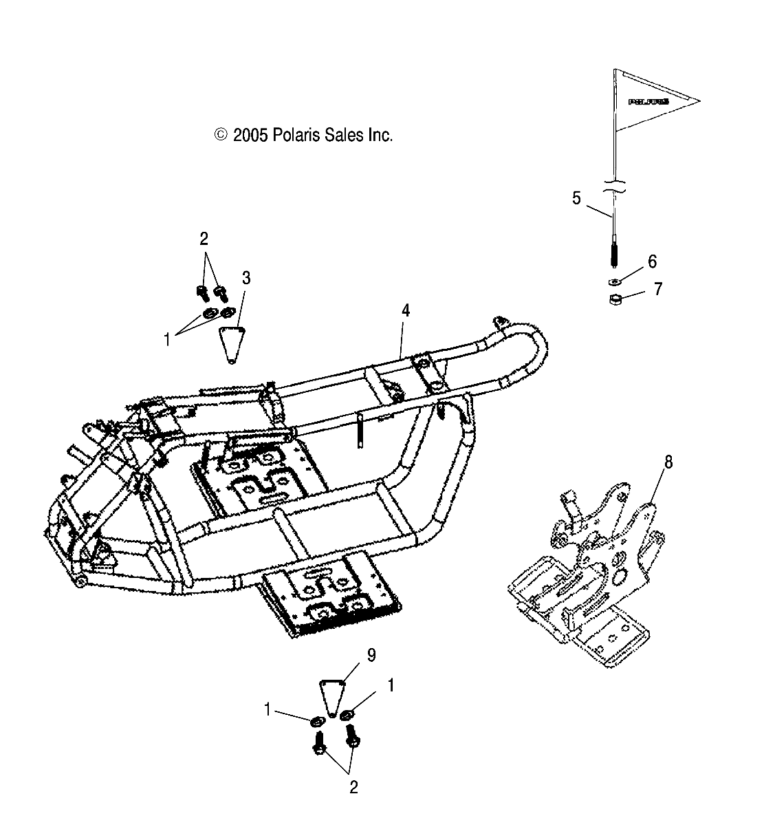 FRAME BODY - A04KA05CA (4999202359920235B01)