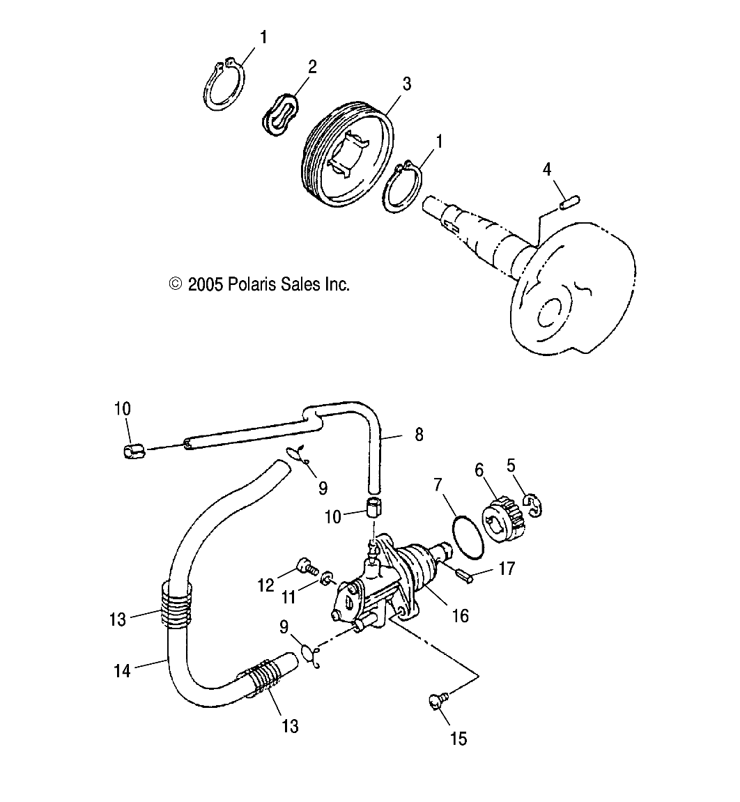 OIL PUMP ASSEMBLY - A04FA09CA/CB (4999202399920239A06)