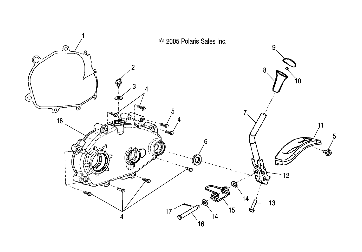 TRANSMISSION LEVER - A06FA09CA/CB/CC (4999202399920239B02)