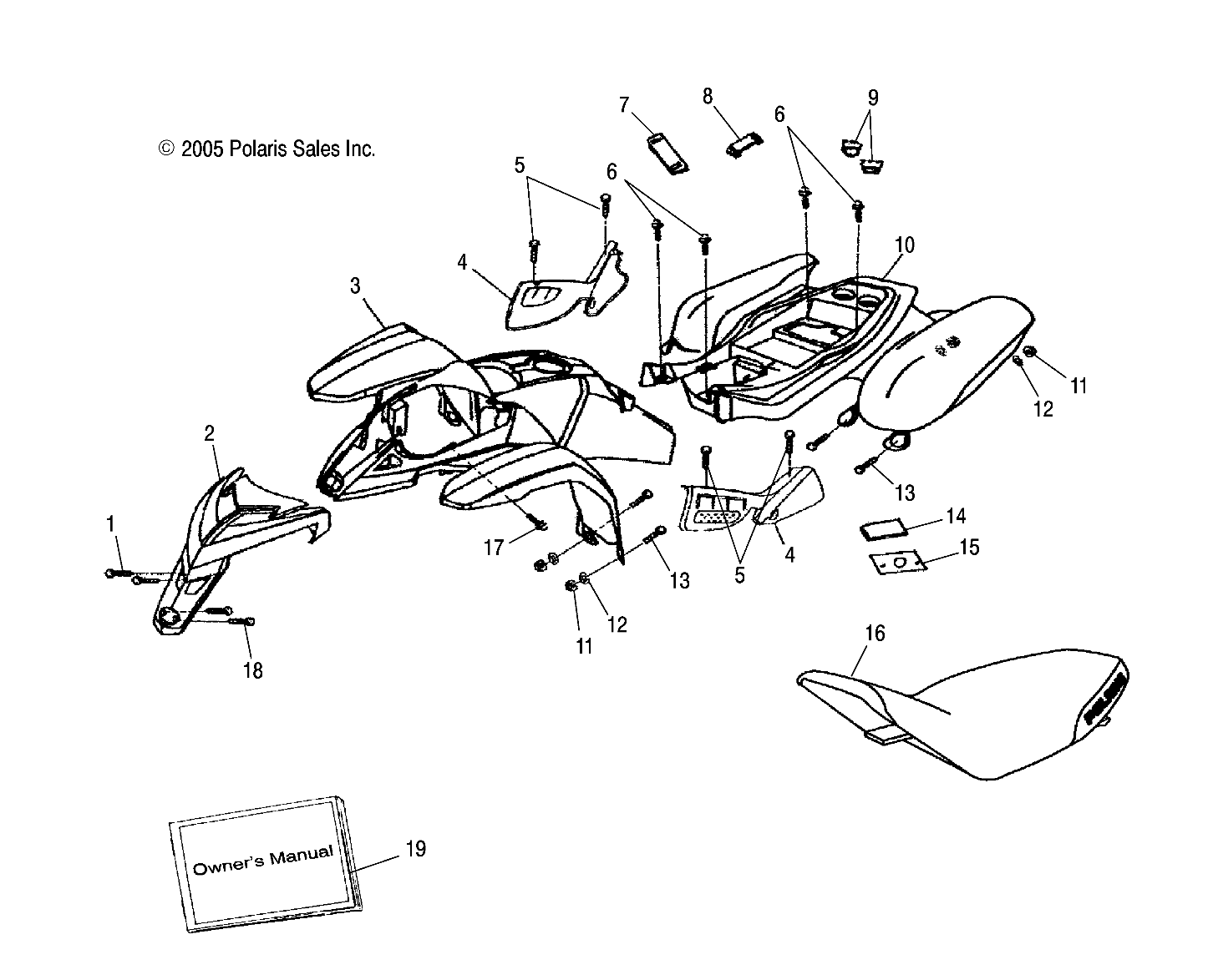 CAB/SEAT - A06KA09CA/CB/CC/CD (4999202399920239B06)