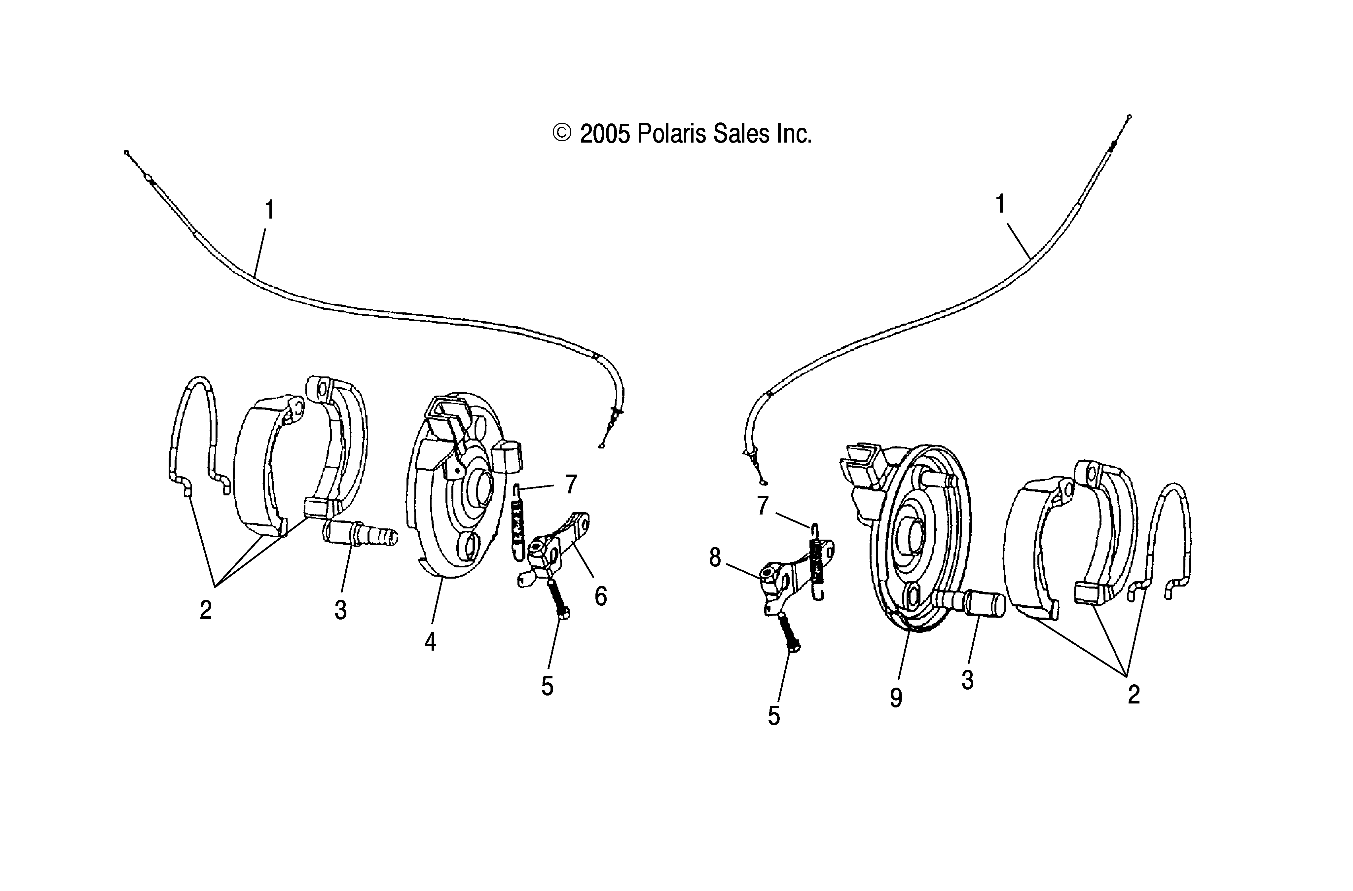 BRAKES, FRONT - A23YAF11B5 (4999202399920239B11)