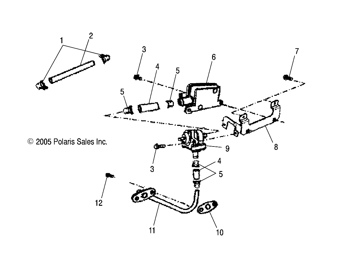 ENGINE, AIR INJECTION SYSTEM - A10PB20EB (4999202509920250A04)