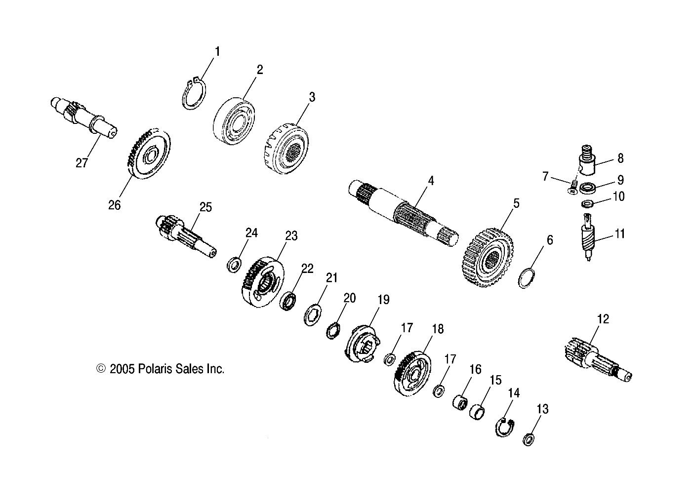 DRIVE TRAIN, TRANSMISSION - A08PB20EB (4999202509920250A14)