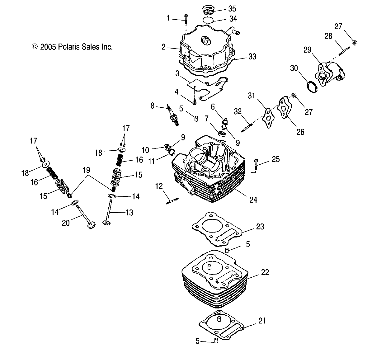 CYLINDER HEAD - A06SB20AA/AB (4999202799920279A03)