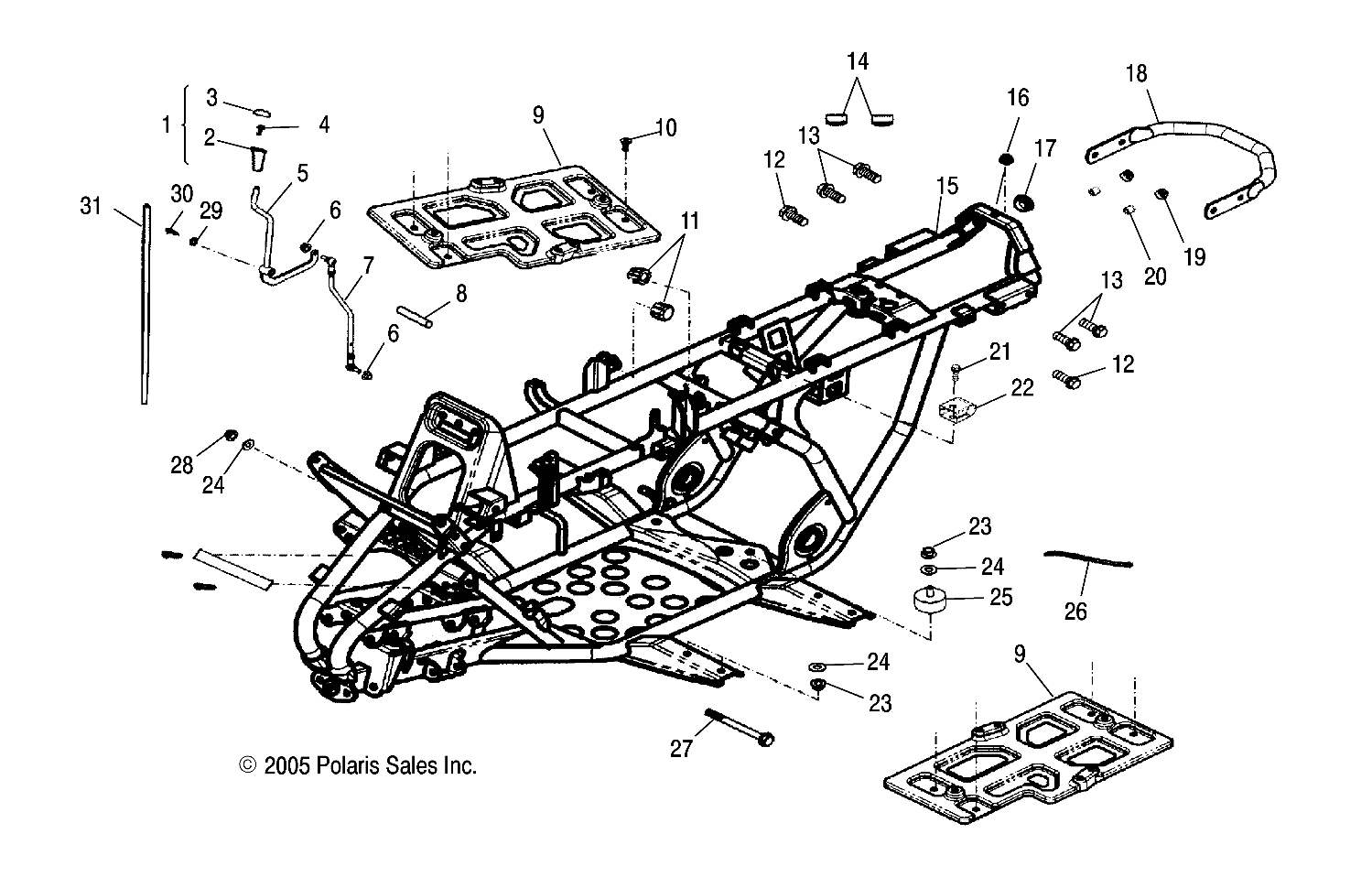 FRAME BODY - A06PB20VA/VB (4999202869920286B03)