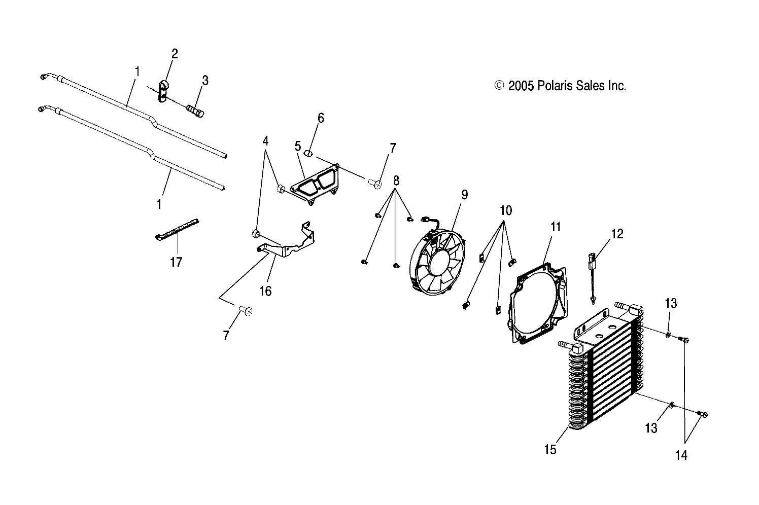 OIL COOLING - A07CA32AA (4999202939920293A08)