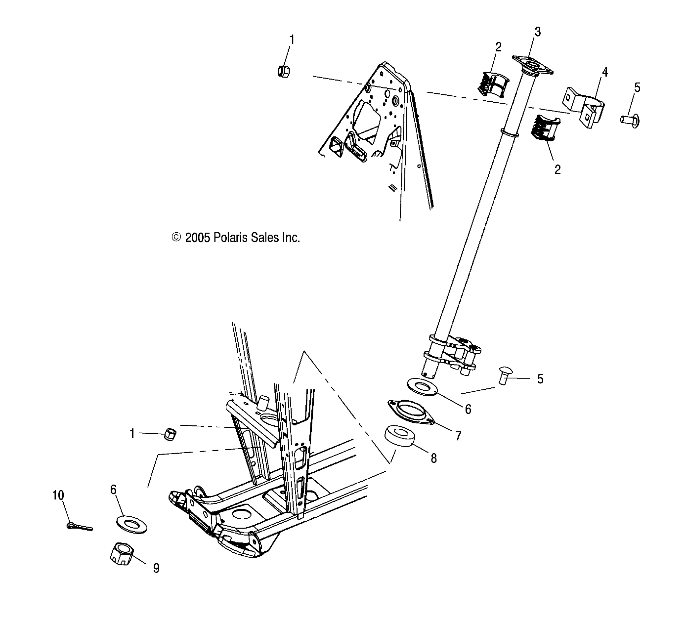 STEERING POST - A07CA32AA (4999202939920293B05)