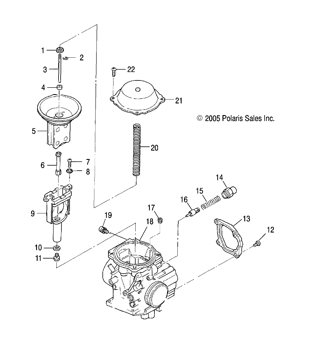 ENGINE, CARBURETOR, UPPER - A07CA32AA (4999202939920293C06)