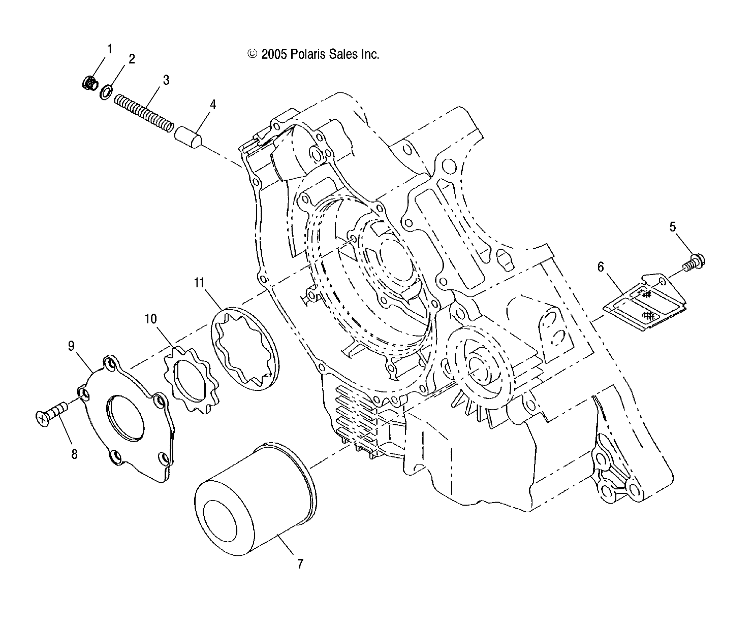 ENGINE, OIL PUMP and OIL FILTER - A09CA32AA (4999202939920293C12)