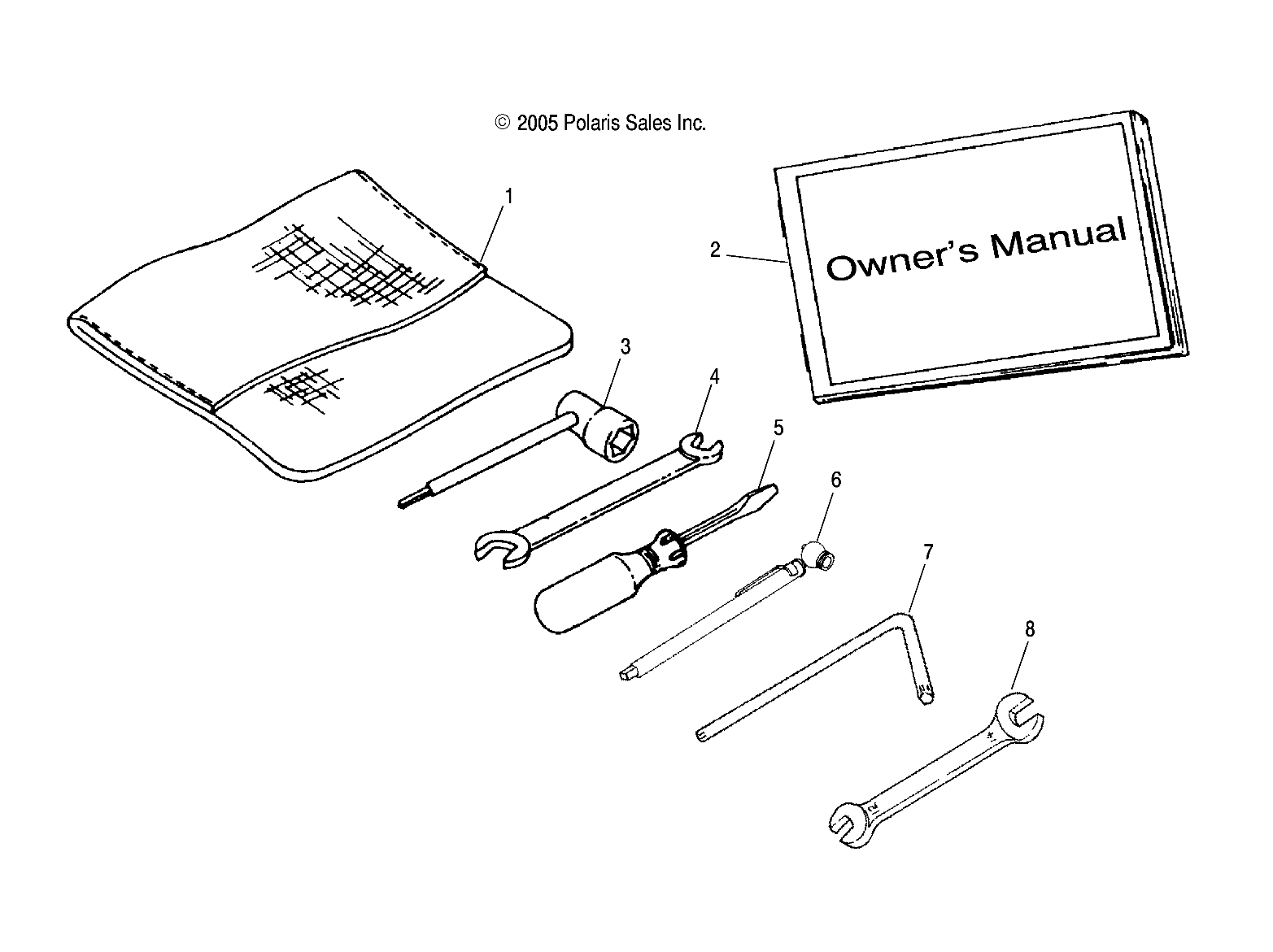 TOOL KIT - A05CA32AA/AB/AC/FA (4999202939920293D02)