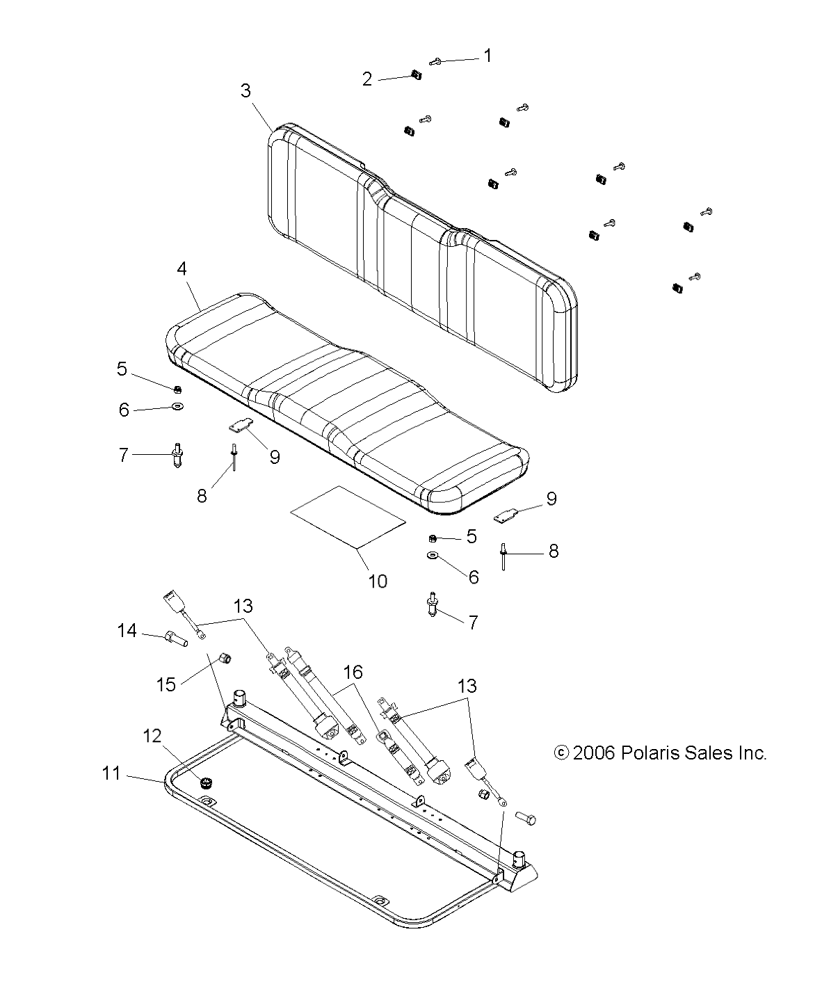 BODY, SEAT and BASE - R08RB50AA (4999203249920324A04)