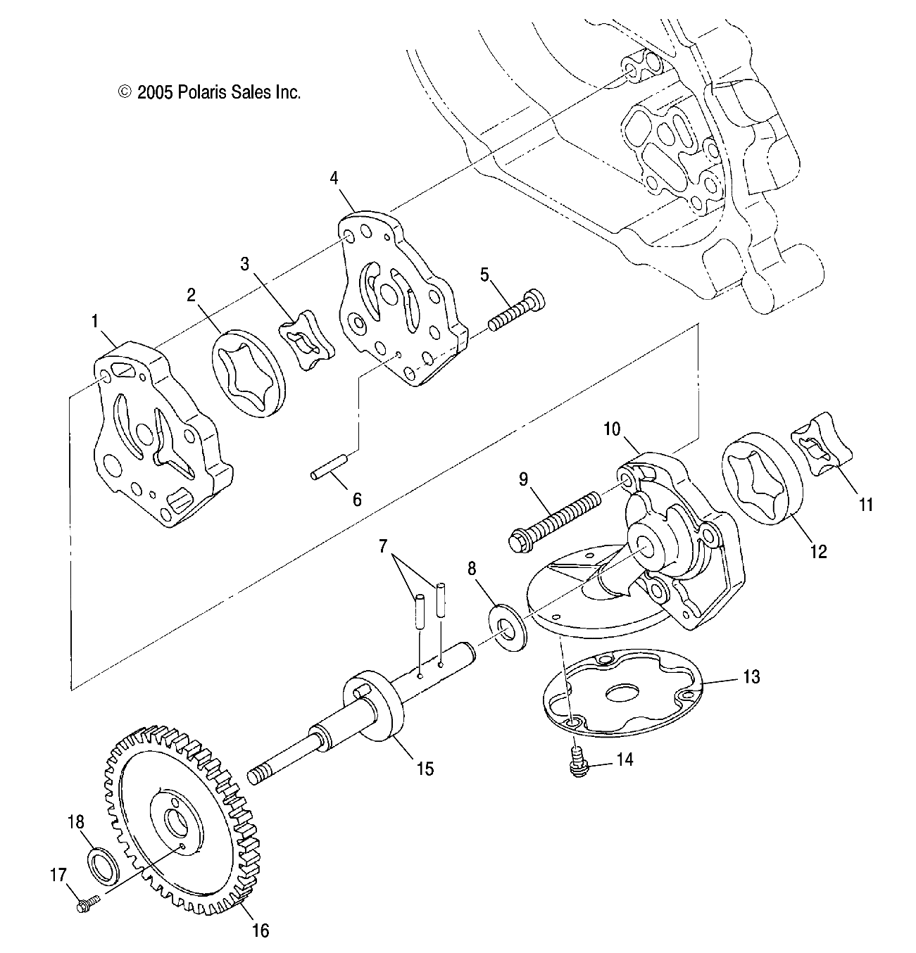 OIL PUMP - R06RD50AB/AC (4999203249920324E02)