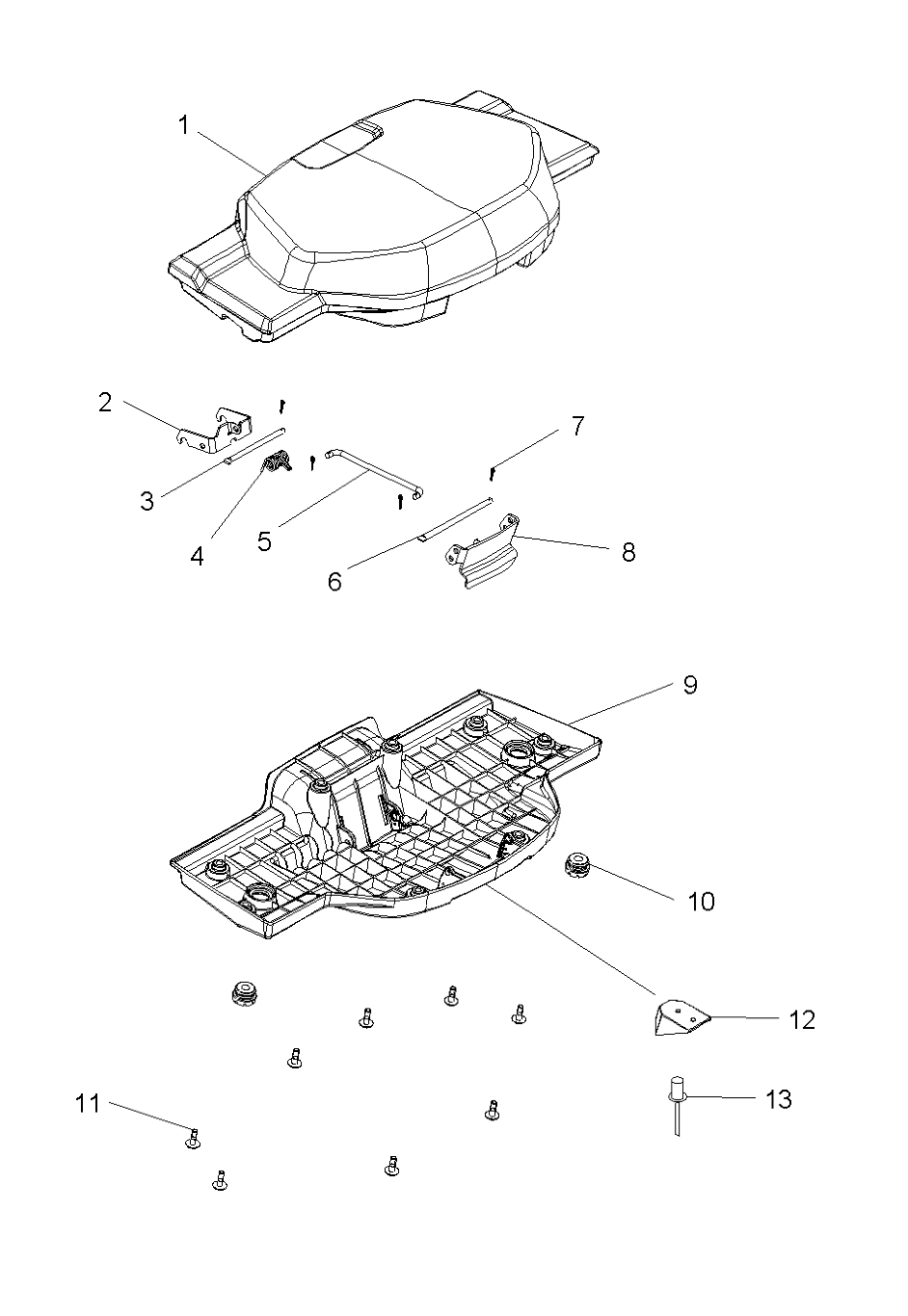 PASSENGER SEAT, BOTTOM - A06MN50AU/AW (4999204069920406A07)