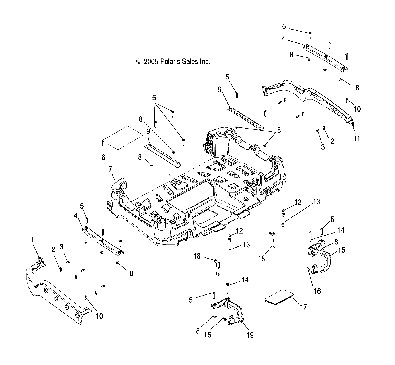 BOX, REAR - A06MN50AU/AW (4999204069920406A08)