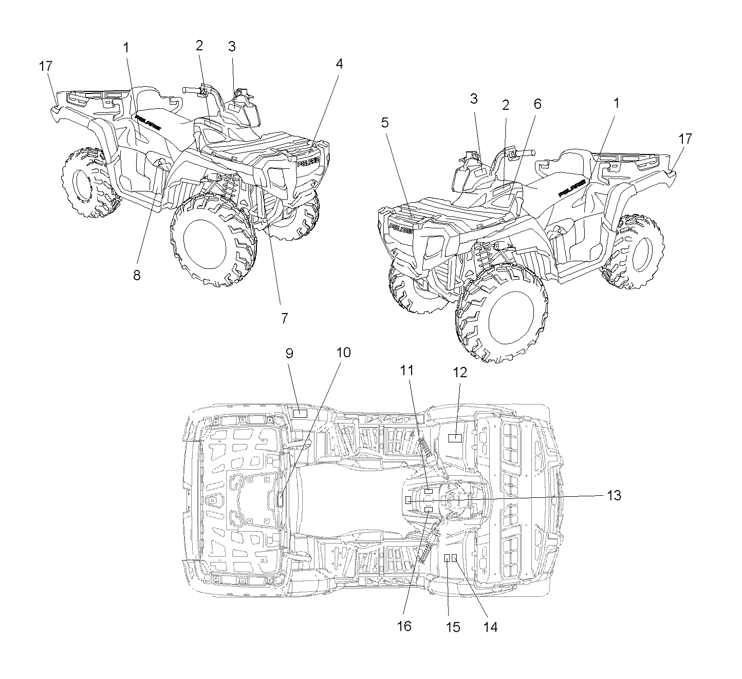 DECALS - A06MN50AU/AW (4999204069920406B01)