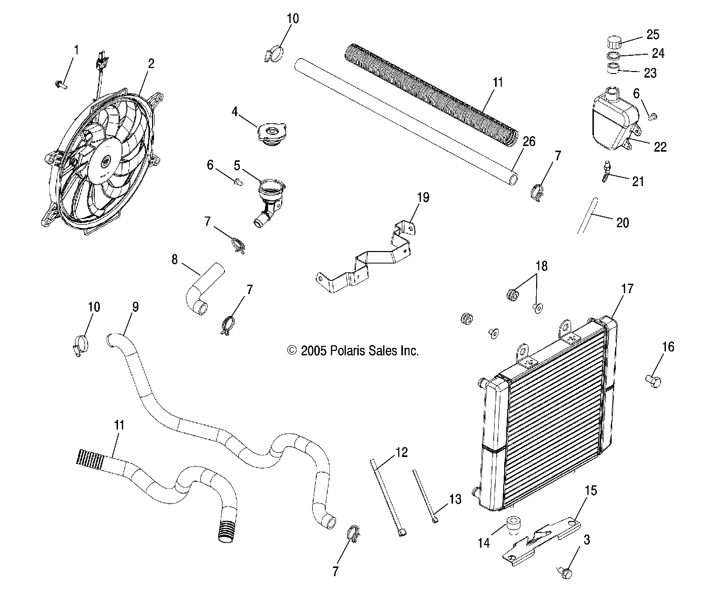 COOLING SYSTEM - A07TH50EA (4999204069920406B02)