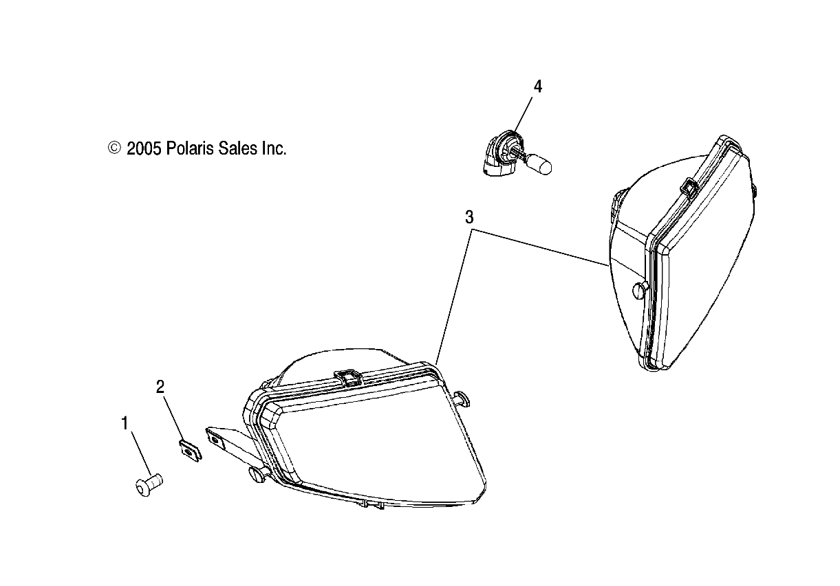 BUMPER HEADLIGHTS - A07TH50AL/AQ/AU/AZ/TN50AF/AS/AU (4999204069920406C07)