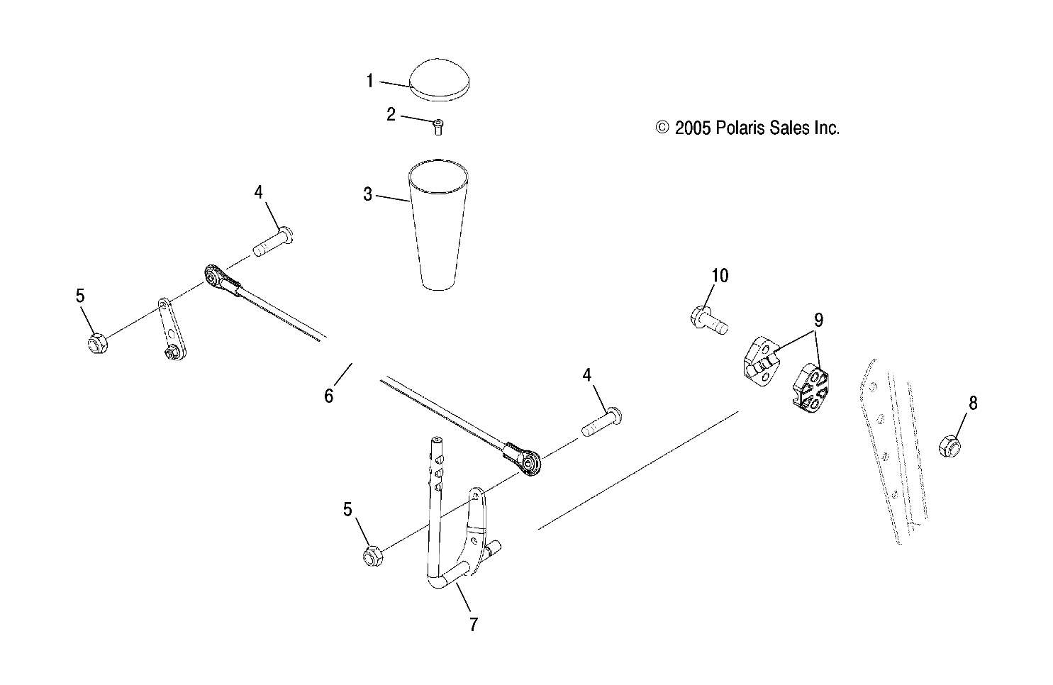 DRIVE TRAIN, GEAR SELECTOR - A08DN76AF/AG/AH/AL/AJ/AS (4999204069920406C10)