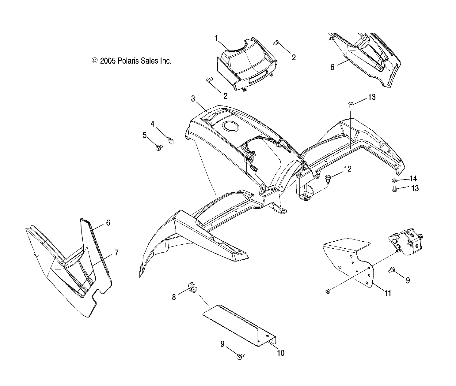 CAB, FRONT - A06MH50FB (4999205499920549A04)