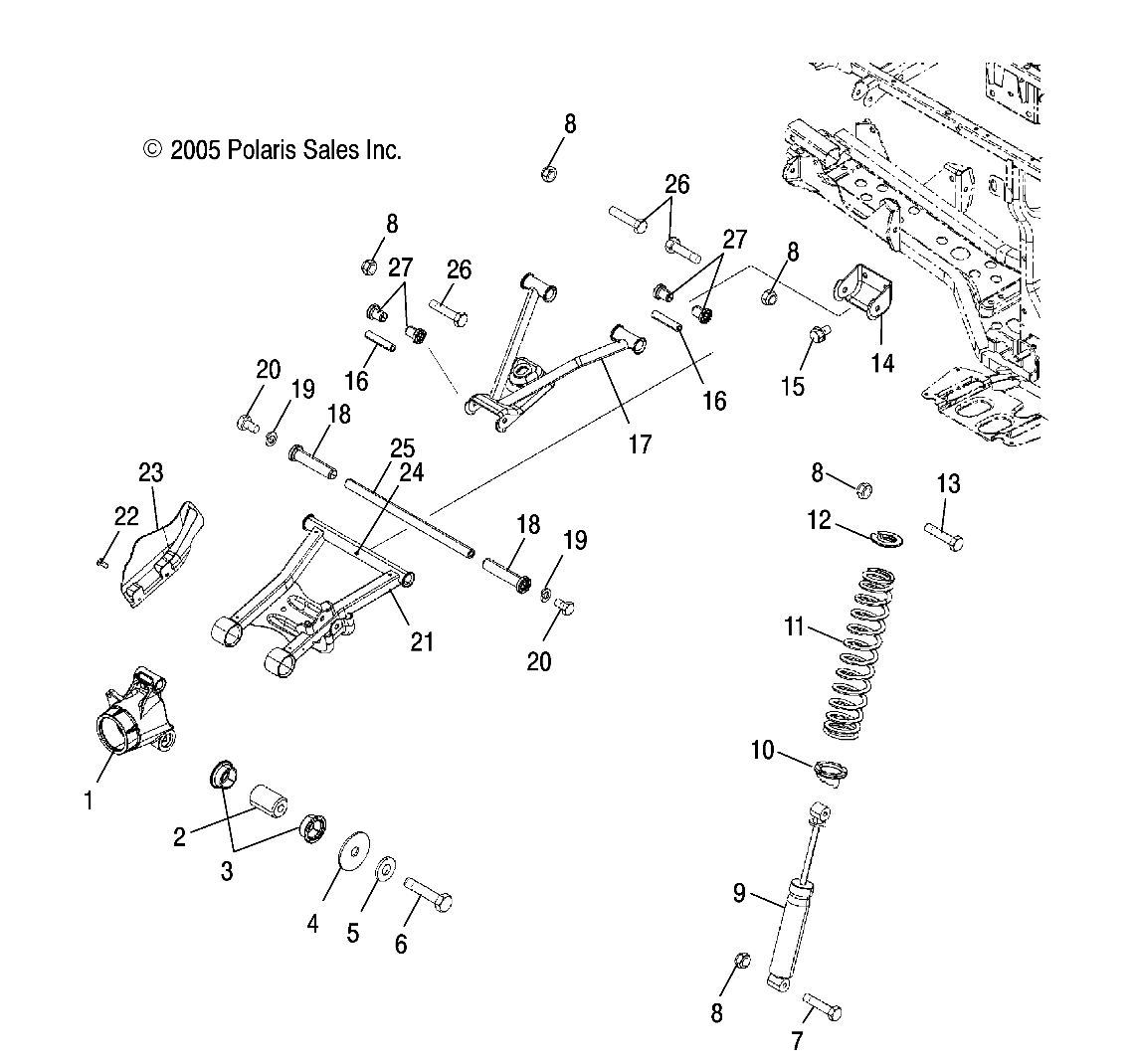 SUSPENSION, REAR - A06MH50FC (4999205499920549C08)