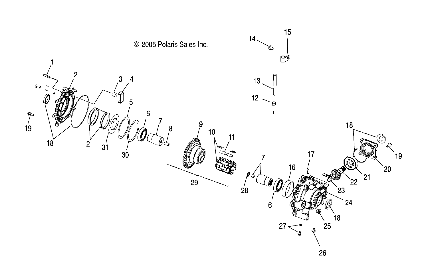 HOUSING, FRONT (DEMAND DRIVE) - A06MH50FC (4999205499920549D03)