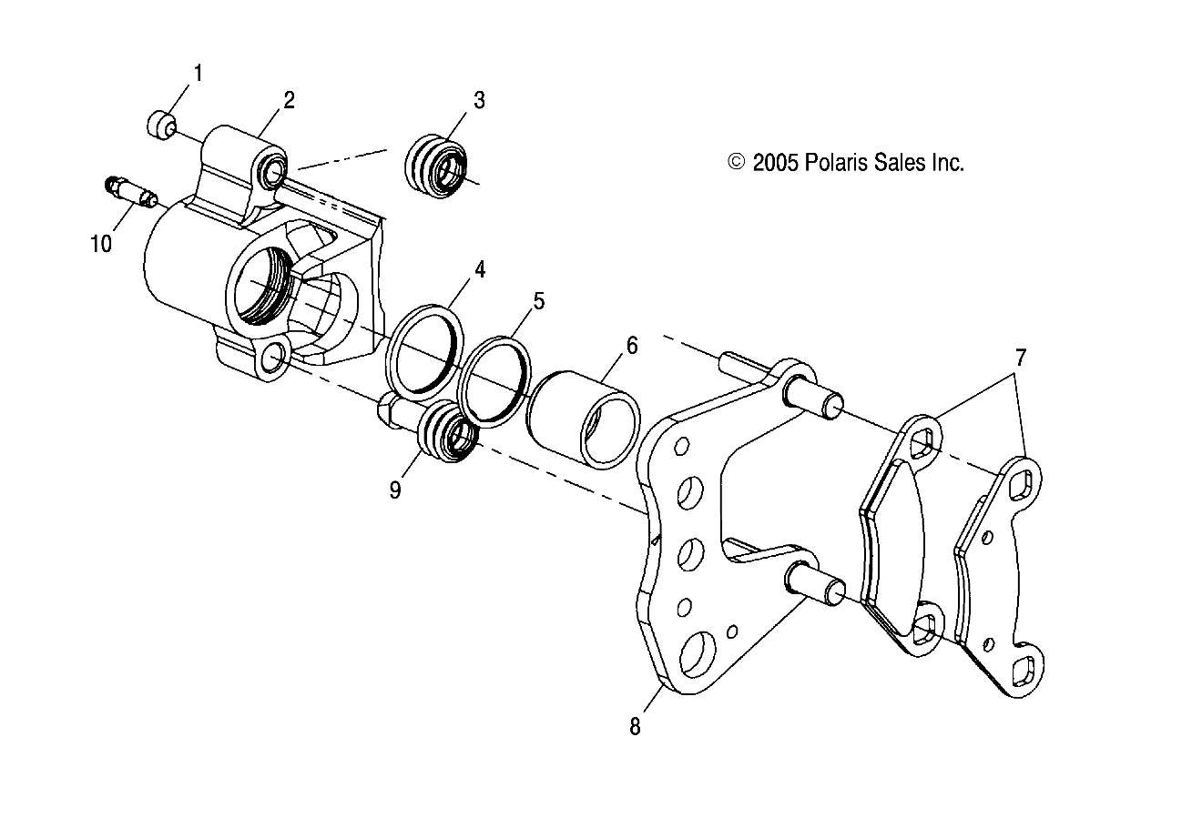 BRAKE, FRONT - A06MH50FB (4999206649920664B04)