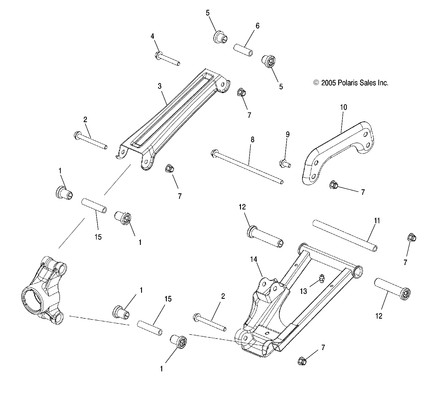 SUSPENSION, REAR - A06LB27FA/LD27FB (4999206689920668C09)