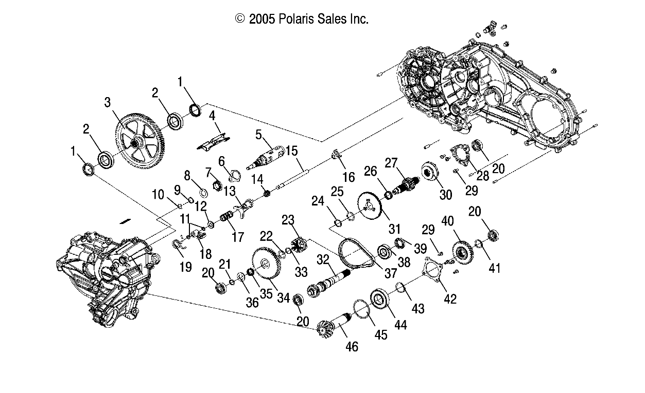 TRANSMISSION INTERNALS - A06LB27FA/LD27FB (4999206689920668C14)