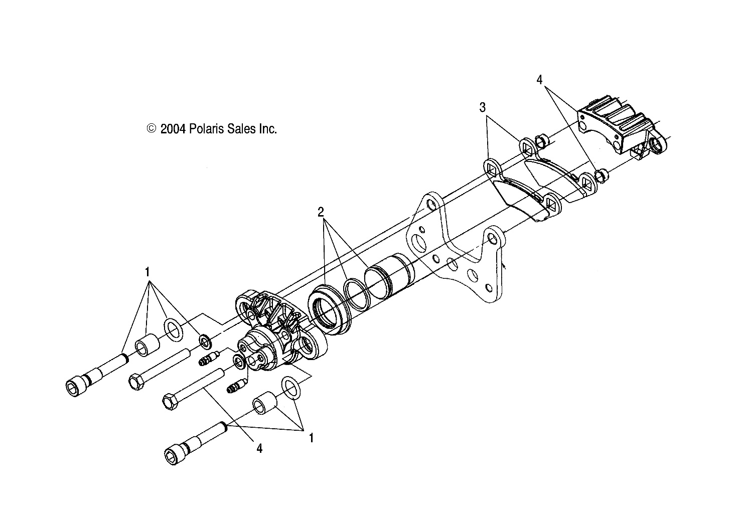 BRAKE, FRONT - A05MH68AP (4999609960B09)