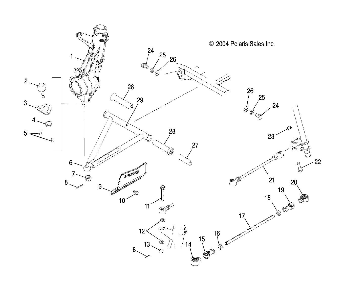 A-ARM MOUNTING and STRUT MOUNTING - A05MH68AP (4999609960C06)