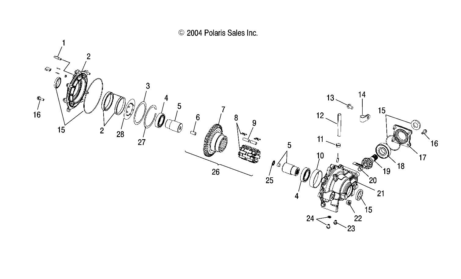 HOUSING, FRONT - A05MH68AP (4999609960D05)