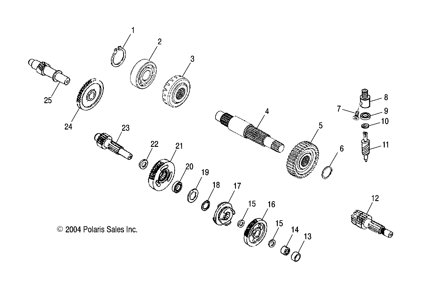 TRANSMISSION - A05PB20EA/EB/EC/ED (4999709970A14)