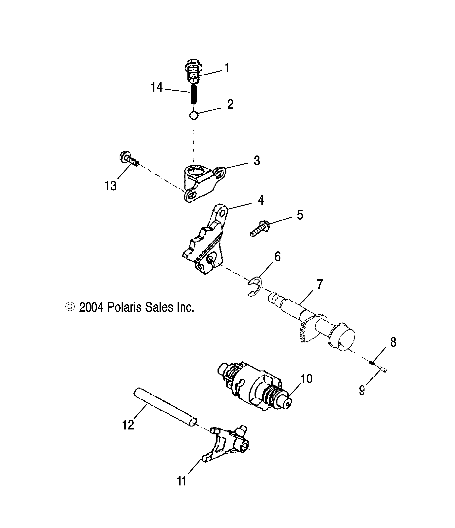 DRUM SHIFT - A05PB20EA/EB/EC/ED (4999709970B01)