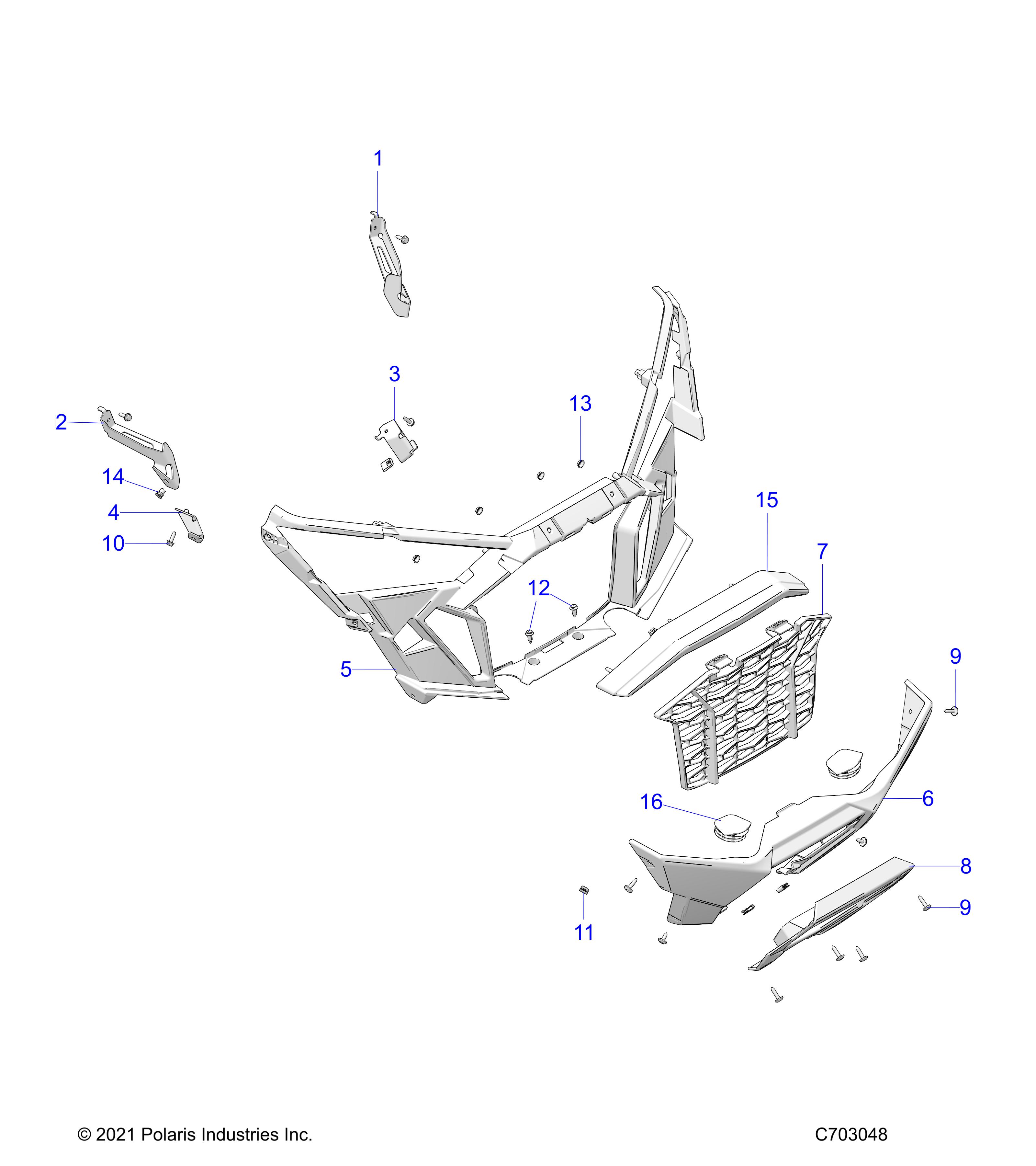 BODY, FRONT BUMPER - Z22M4E92AD/AG/AJ/BD/BG/BJ (C703048)