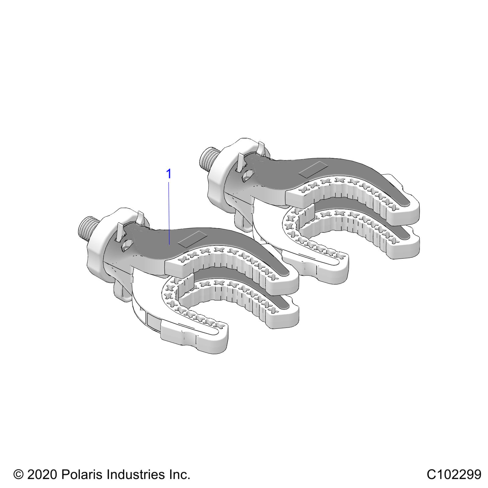 BODY, LOCK AND RIDE RATCHET GRIP - A24SHD57A9 (C102299)