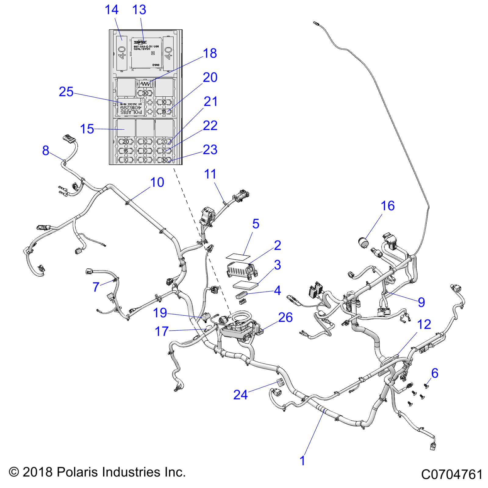 ELECTRICAL, WIRE HARNESSES - D21BBPD4B4 (C0704761)