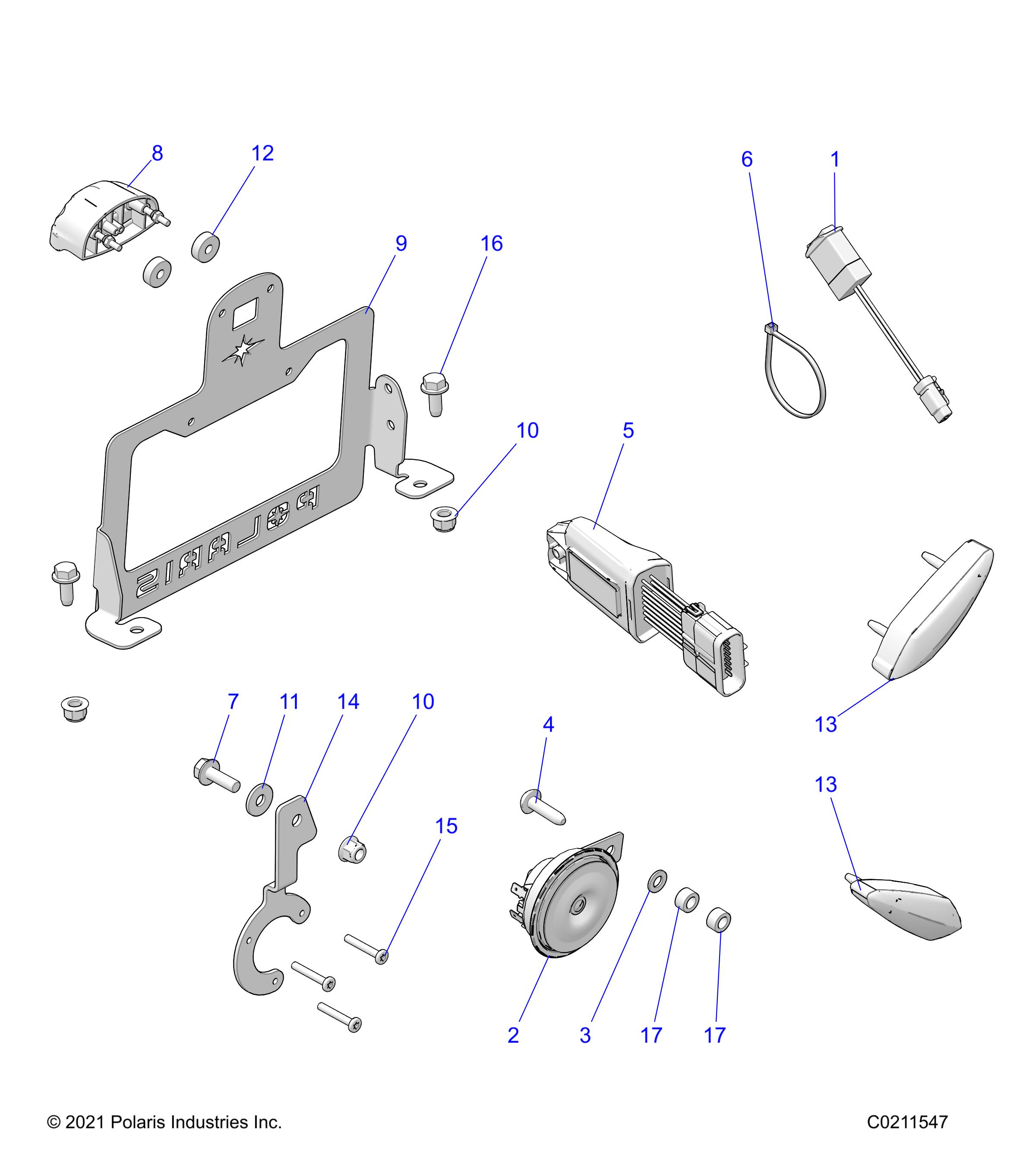 ELECTRICAL, TURN SIGNALS - A22SXE95KL (C0211547)