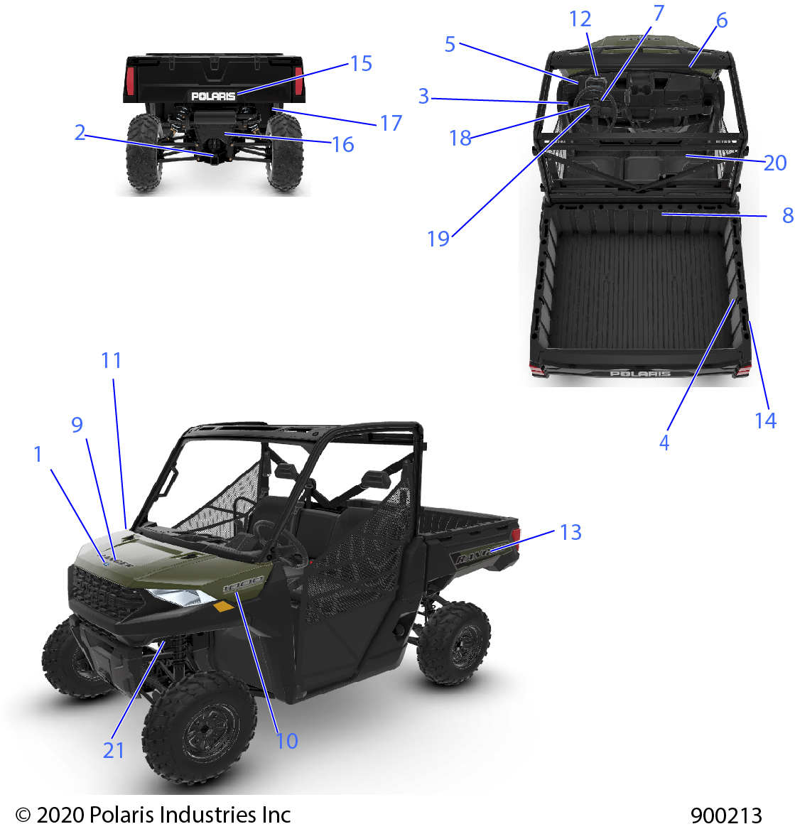 BODY, DECALS - R21TAE99FA/SFA/SCA/SCK (900213)