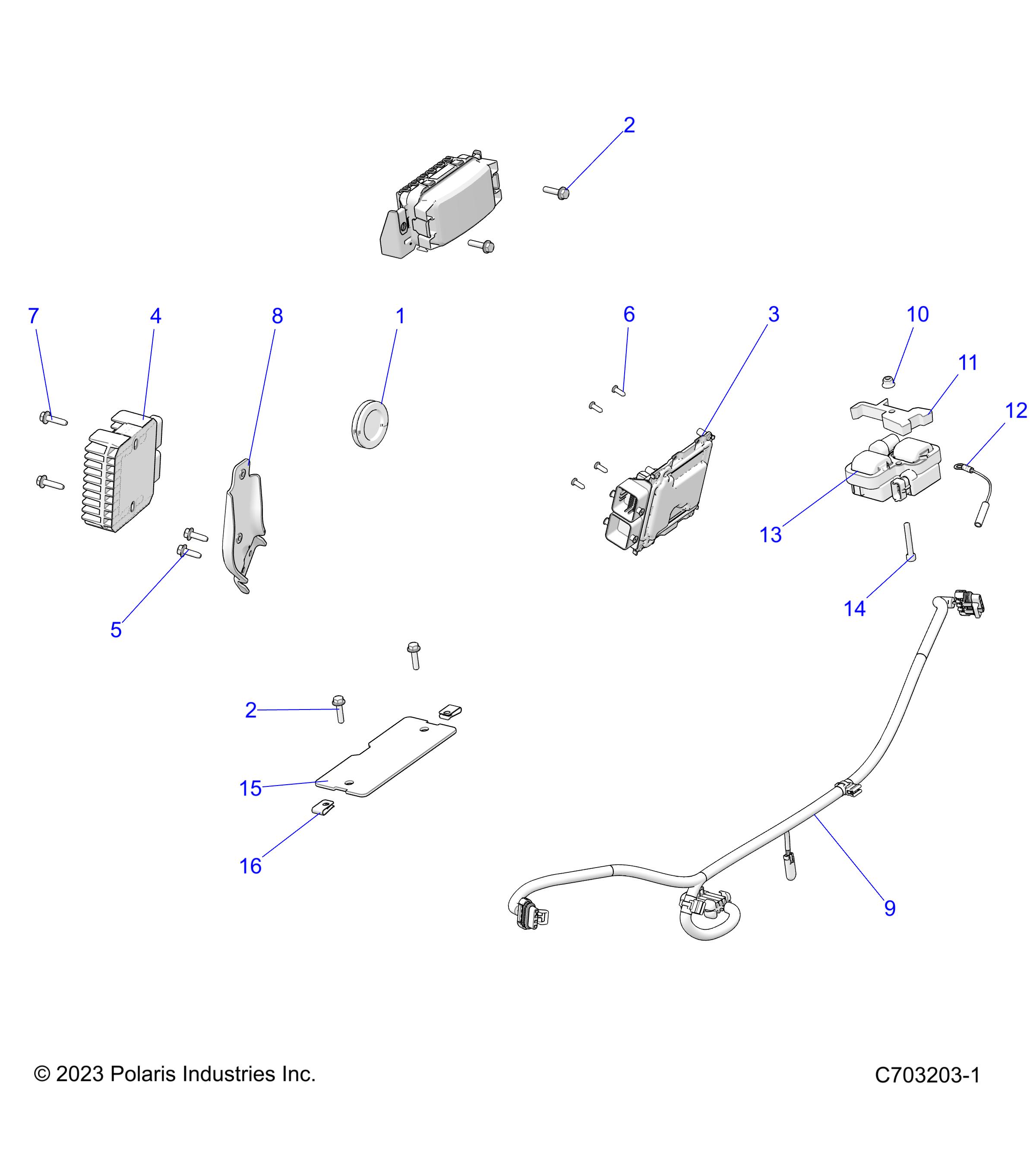 ELECTRICAL, HARNESS COMPONENTS AND RELATED - Z24A5E87A5(C703203)