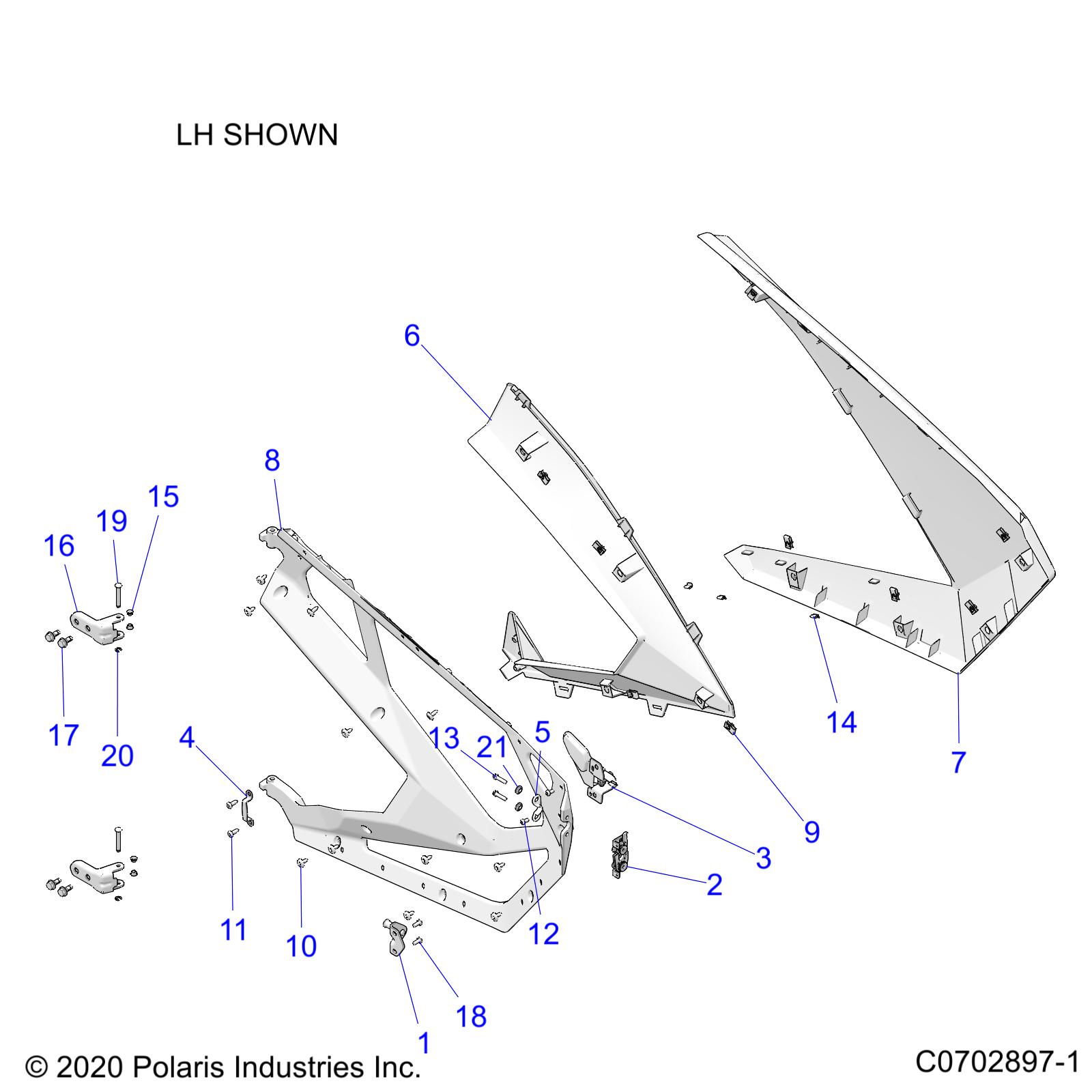 BODY, DOORS - Z20RAB92LR/D92LC/E92LT (C0702897)