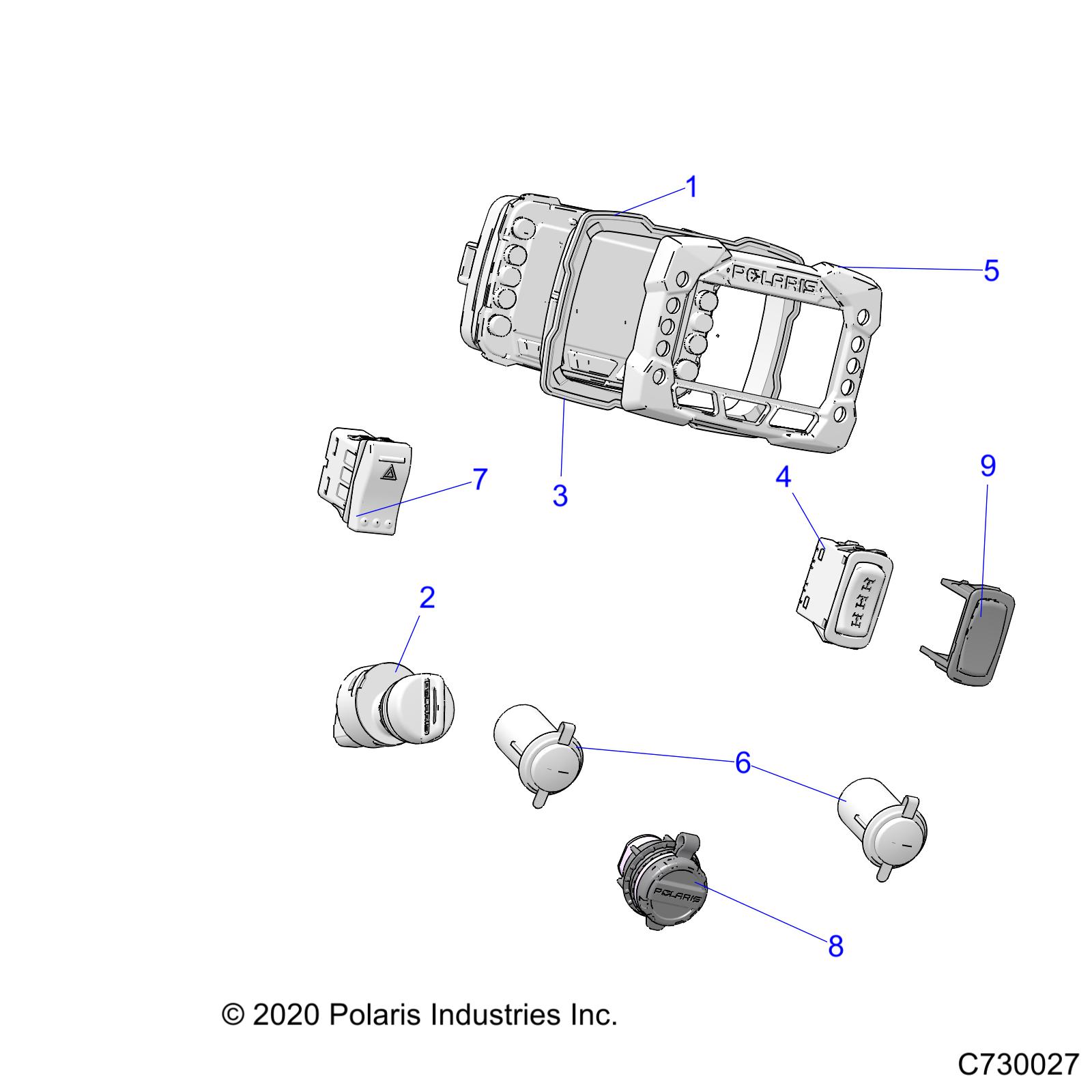 ELECTRICAL, DASH CONTROLS - R21TAE99JA (C730027)