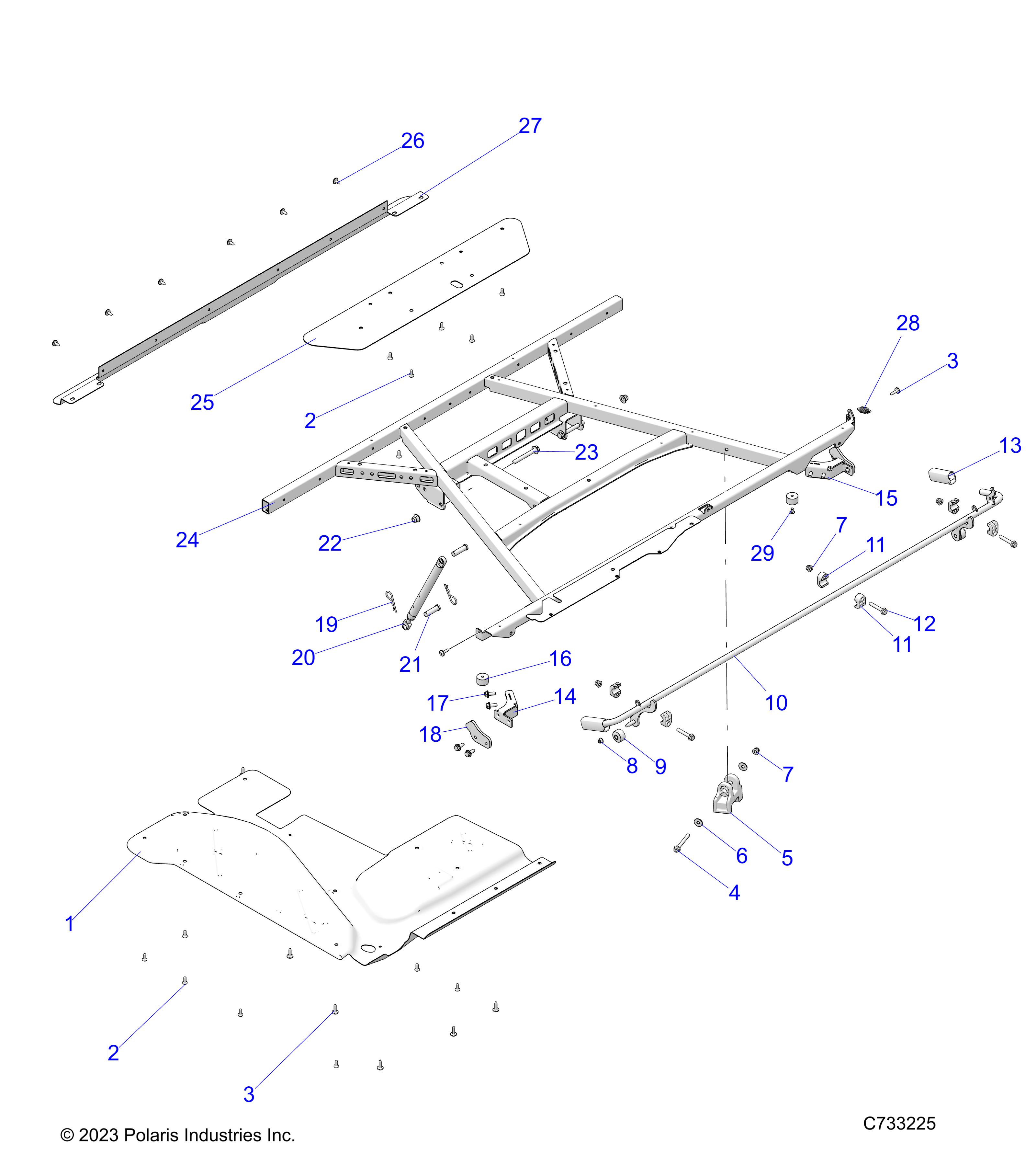 BODY, BOX, MOUNTING - R25RRY99AS/BS/AL/BL/AP/BP/A9/B9/AF/BF/AK/BK (C733225)