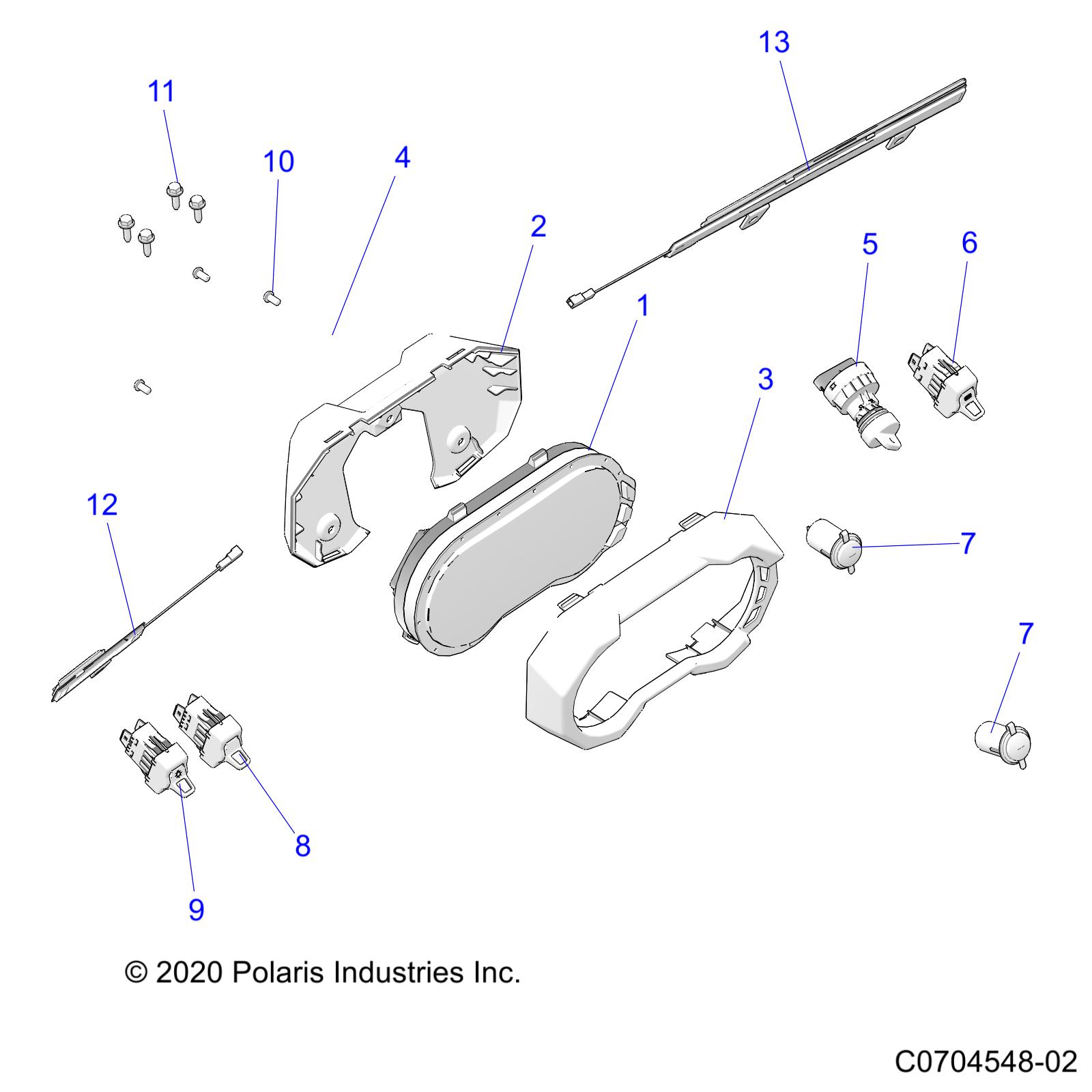 ELECTRICAL, DASH INSTRUMENTS AND CONTROLS -  Z22RML2KAL/AP/BK/BL/BP/BT  (C703064)