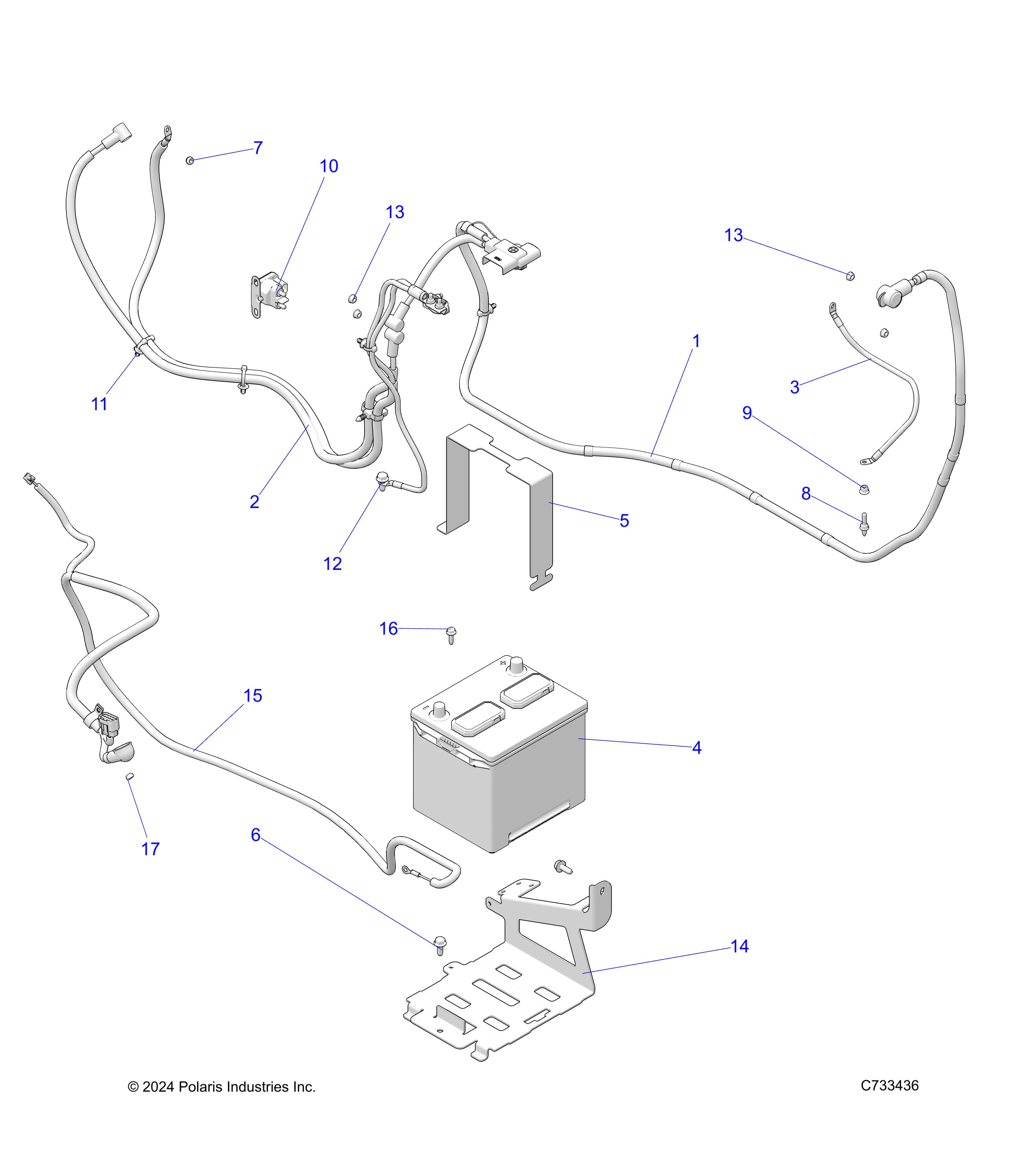 ELECTRICAL, BATTERY - R25RRV99AC (C700968-1)