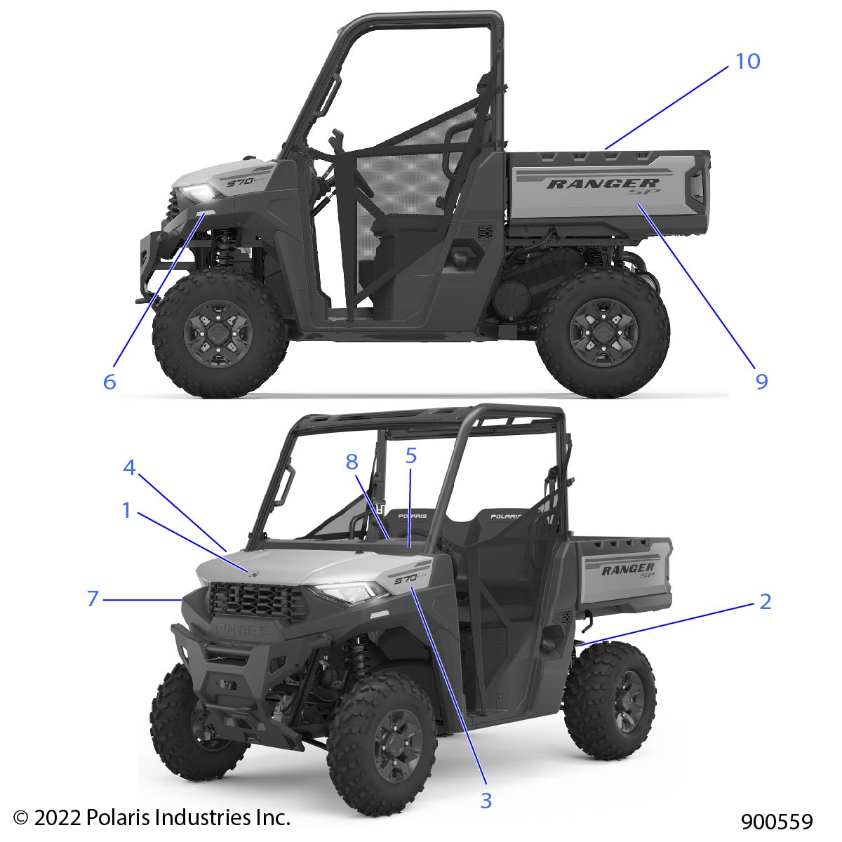 BODY, DECALS, GRAPHIC- R23MAA57B1/EB4/B9 (900559)