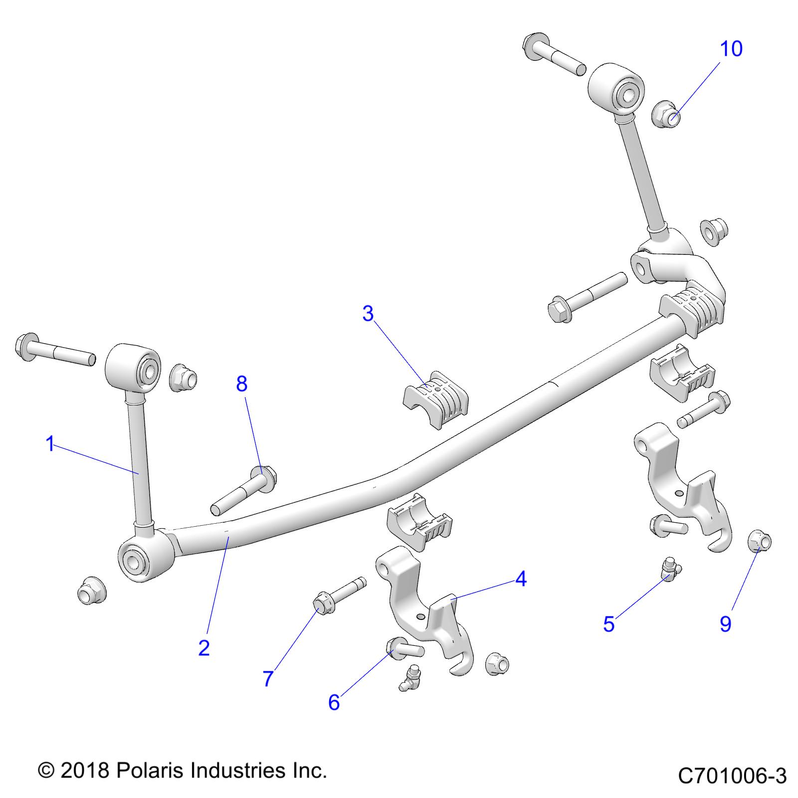 SUSPENSION, FRONT, STABILIZER BAR - Z21NAE92AG/BG/AX/BX (C701006-3)