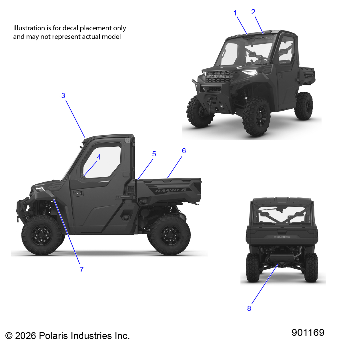 BODY, DECALS, GENERAL