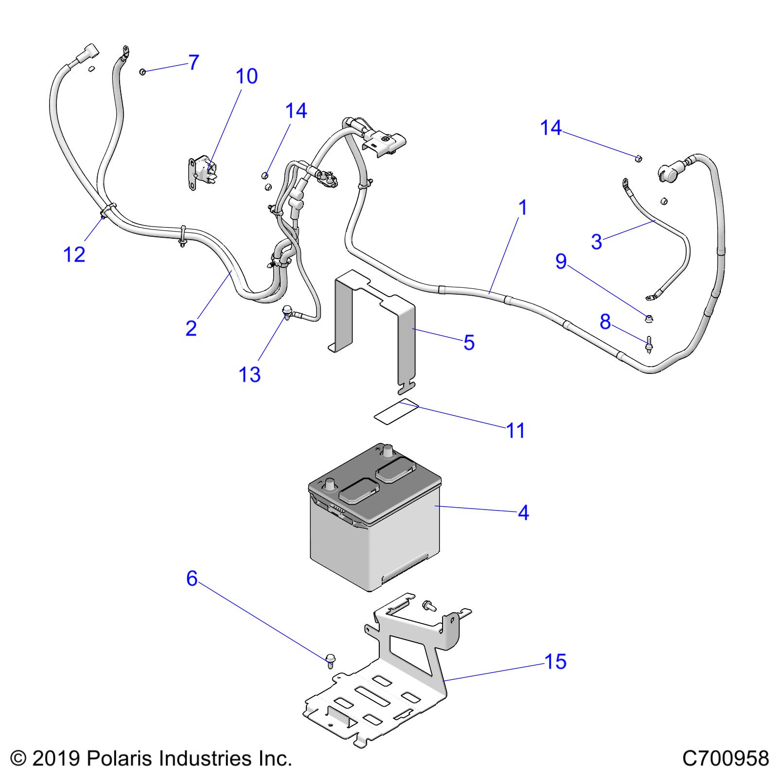 ELECTRICAL, BATTERY - R20RRF99AV/BV (C700958)